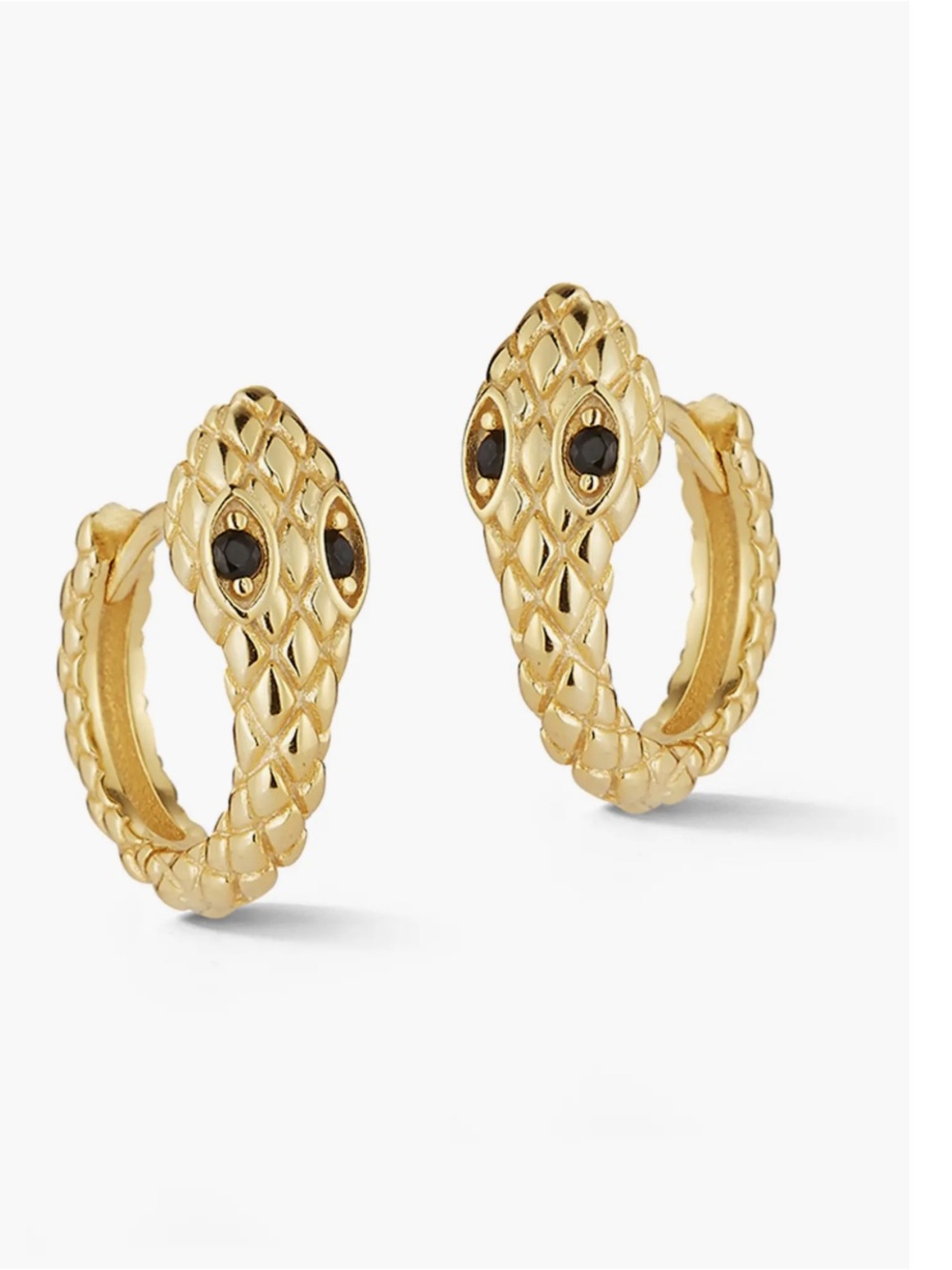 Nordstrom Snake Huggie Hoop Earrings